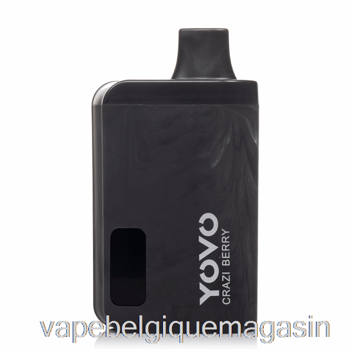 Vape Shop Bruxelles Yovo Jb8000 Jetable Crazi Berry